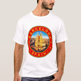 バルセロナスペイン Tシャツ