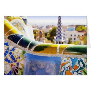 バルセロナスペインGaudi公園のGuellの写真