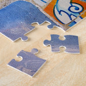 バルセロナスペインParc Guellトラベルフォト ジグソーパズル (側面)