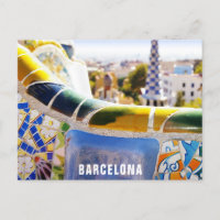 バルセロナスペインParc Guellトラベルフォト