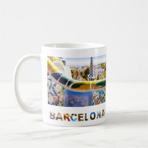 バルセロナスペインParc Guell コーヒーマグカップ