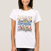 バルセロナチャームTシャツ Tシャツ (正面)