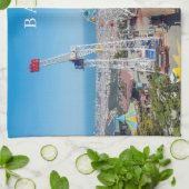 バルセロナティビダボビュー茶タオル キッチンタオル