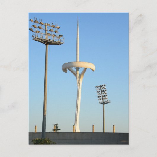 バルセロナテレビ塔 ポストカード (正面)