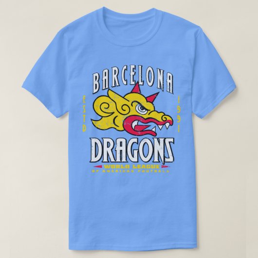 バルセロナドラゴンズ Tシャツ (デザイン正面)
