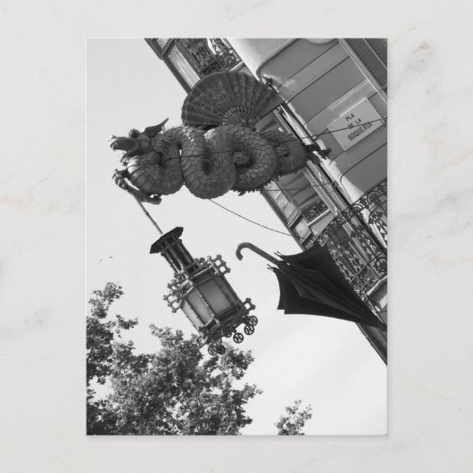 バルセロナドラゴン ポストカード (正面)