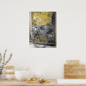 バルセロナバイク ポスター (キッチン)