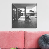 バルセロナパビリオンパース キャンバスプリント (インサイチュ (リビング))