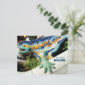 バルセロナパークグエルモザイク ポストカード (スタンド正面)