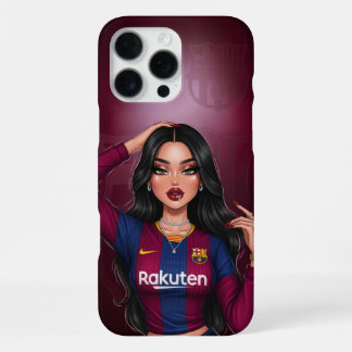 バルセロナパーソナライズされた・ファン・フォン・ケース iPhone 16 PRO MAXケース