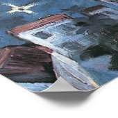 バルセロナビューオブシティアットナイトバイウォルター・グラマット ポスター (角)