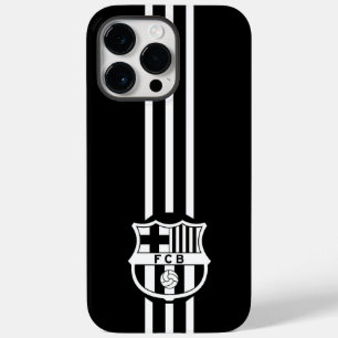 バルセロナブラック&ホワイトストライプズのケース Case-Mate iPhone 14 PRO MAXケース