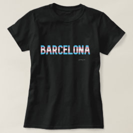 バルセロナプライドトランスジェンダー国旗 Tシャツ