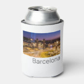 バルセロナプラザデエスパーナカタロニアスペインサンセット 缶クーラー (缶正面)