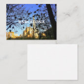 バルセロナポストカード ノートカード (正面/裏面)