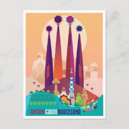 バルセロナポストカード ポストカード