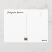 バルセロナポストカード ポストカード (裏面)