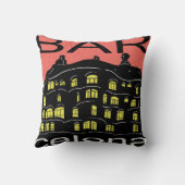 バルセロナポリエステル装飾用クッション16" x 16" クッション (裏面)