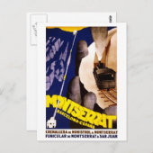 バルセロナモンセラットスペイン ポストカード (正面/裏面)