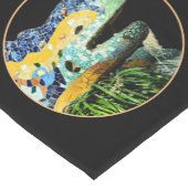 バルセロナリザード&パークグエルカタロニア/ガウディS ショートテーブルランナー (コーナー)