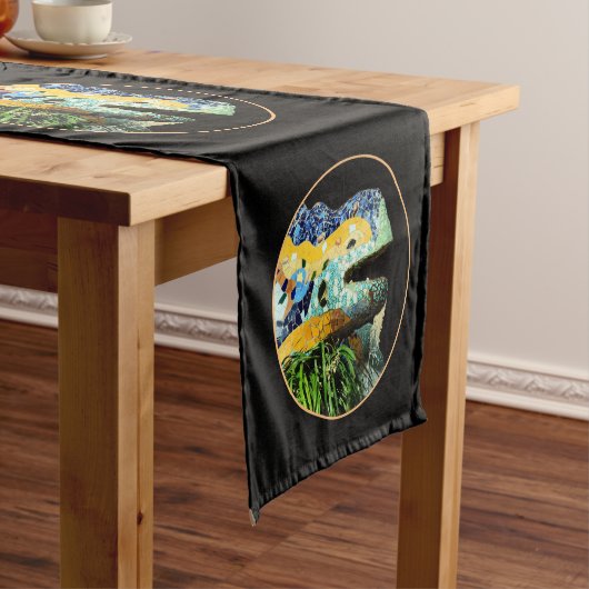 バルセロナリザード&パークグエルカタロニア/ガウディS ショートテーブルランナー (インサイチュ)