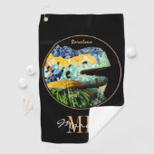 バルセロナリザード&パークグエル,カタロニア/ガウディ ゴルフタオル (インサイチュ)