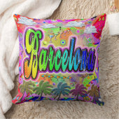 バルセロナヴィスタ表現ピロー クッション (ブランケット)
