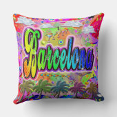 バルセロナヴィスタ表現ピロー クッション (裏面)