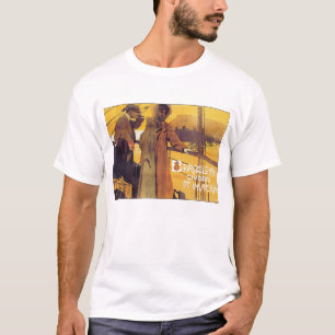 バルセロナヴィンテージトラベルポスター Tシャツ