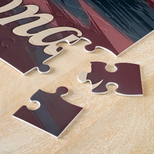 バルセロナヴィンテージレーシングカー ジグソーパズル (側面)