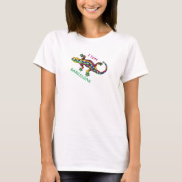 バルセロナ好きな旅行者へのギフトTシャツ - トラベルTシャツI Tシャツ