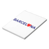 バルセロナ愛 ノートパッド (回転)