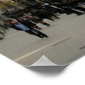 バルセロナ散策 – Portal del Angel Poster ポスター (角)