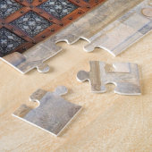 バルセロナ木製ドア – 8x10 - 110個。 ジグソーパズル (側面)