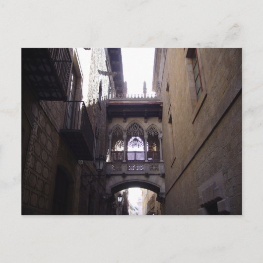 バルセロナ橋 ポストカード (正面)