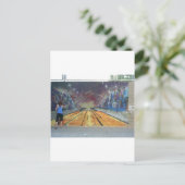 バルセロナ通りアート ポストカード (スタンド正面)