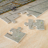 バルセロナ通りシーン。ジグソーパズル ジグソーパズル (側面)