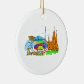 バルセロナ都市旅行image.png セラミックオーナメント (右)