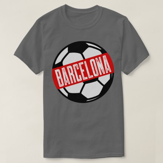 バルセロナ1 Tシャツ (デザイン正面)