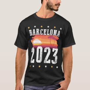 バルセロナ2023バケーショントラベルチーム Tシャツ