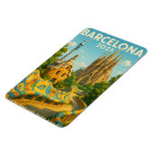 バルセロナ2025 – 夢が形になる場所 マグネット (左側)