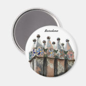 バルセロナ,カーサバットロキムニー マグネット (正面/裏面)