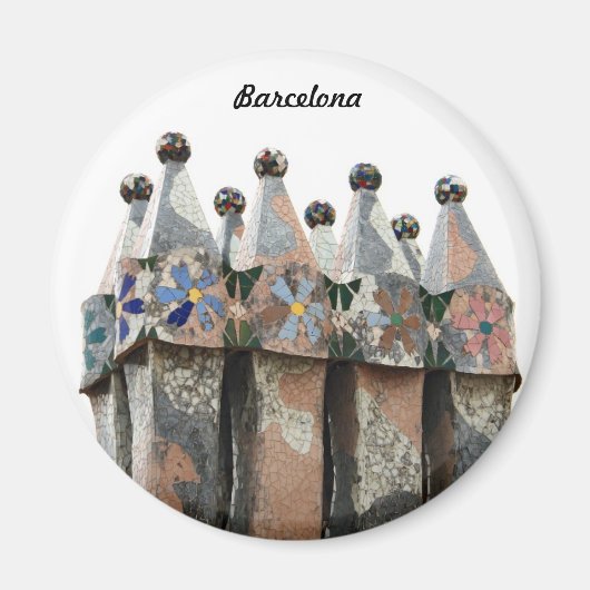 バルセロナ,カーサバットロキムニー マグネット (正面)