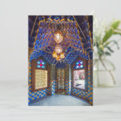 バルセロナ. ガウディ. カサ・ヴィセンス. 内観. Ver. 6. 招待状 (スタンド正面)