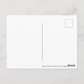 バルセロナ。ガウディ。カーサヴィセンズ。 ポストカード (裏面)