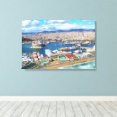 バルセロナ キャンバスプリント (インサイチュ (ウッドフロア))