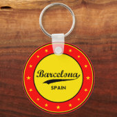 バルセロナ キーホルダー (正面)