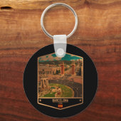 バルセロナ キーホルダー (正面)