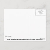 バルセロナ・コスモポリタ2 ポストカード (裏面)