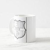 バルセロナ コーヒーマグカップ (正面左)